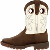 Rocky Kid's Legacy 32 Western Boot, DARK BROWN, M, Size 13 RKW0388C